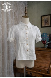 Miss Point Antique Key Blouse(Reservation/Full Payment Without Shipping)